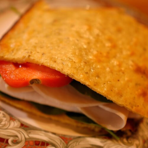 Low Carb & High Protein Cottage Cheese Flatbread 6 Cottage-Cheese-Flatbread