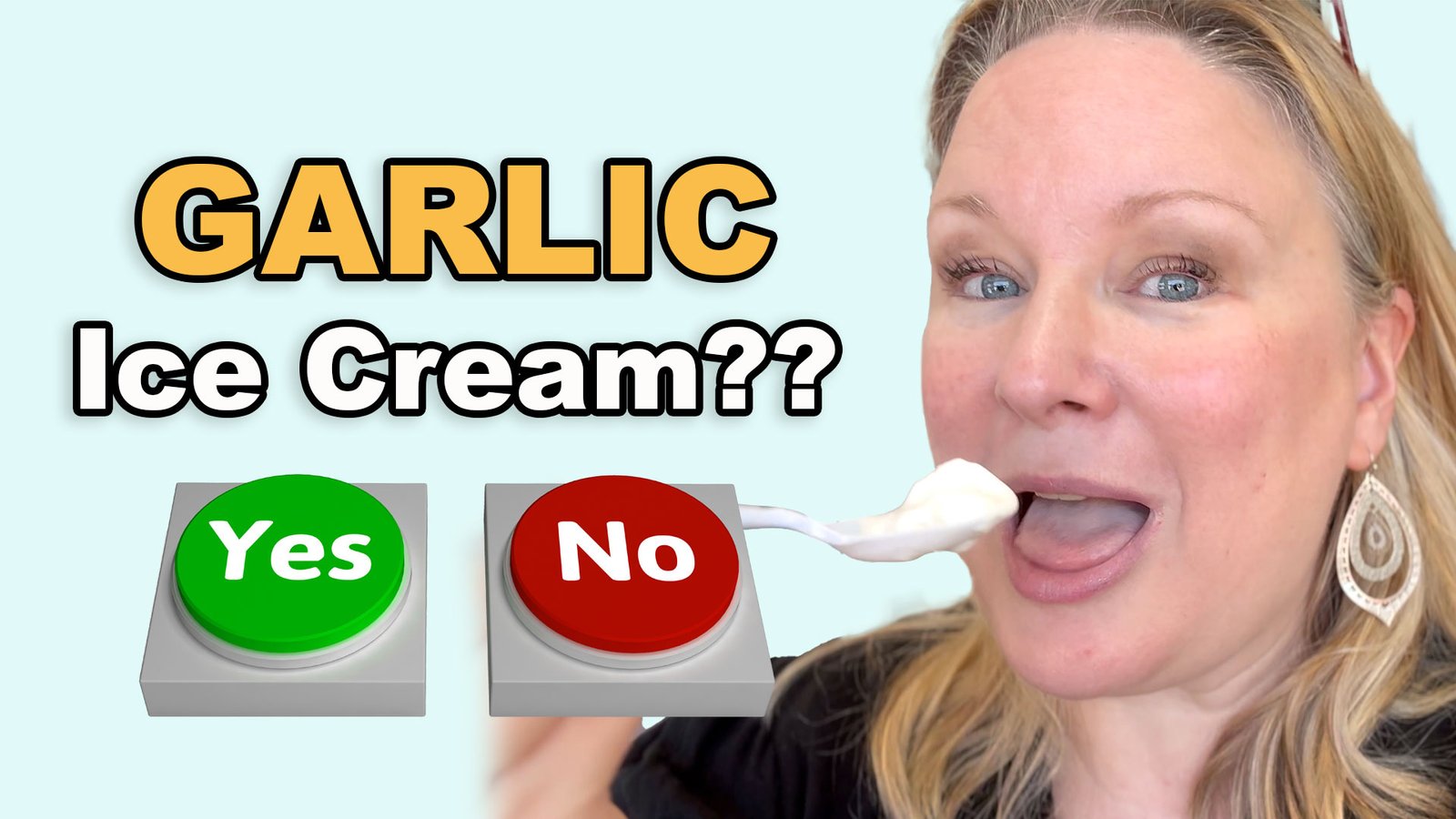 I'm Trying GARLIC ICE CREAM For The First Time! (Would You Try It??)