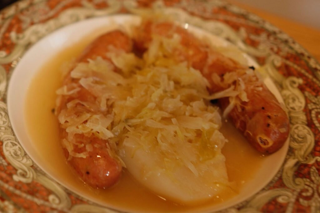 Sauerkraut and Sausage 5 Sauerkraut-and-Sausage