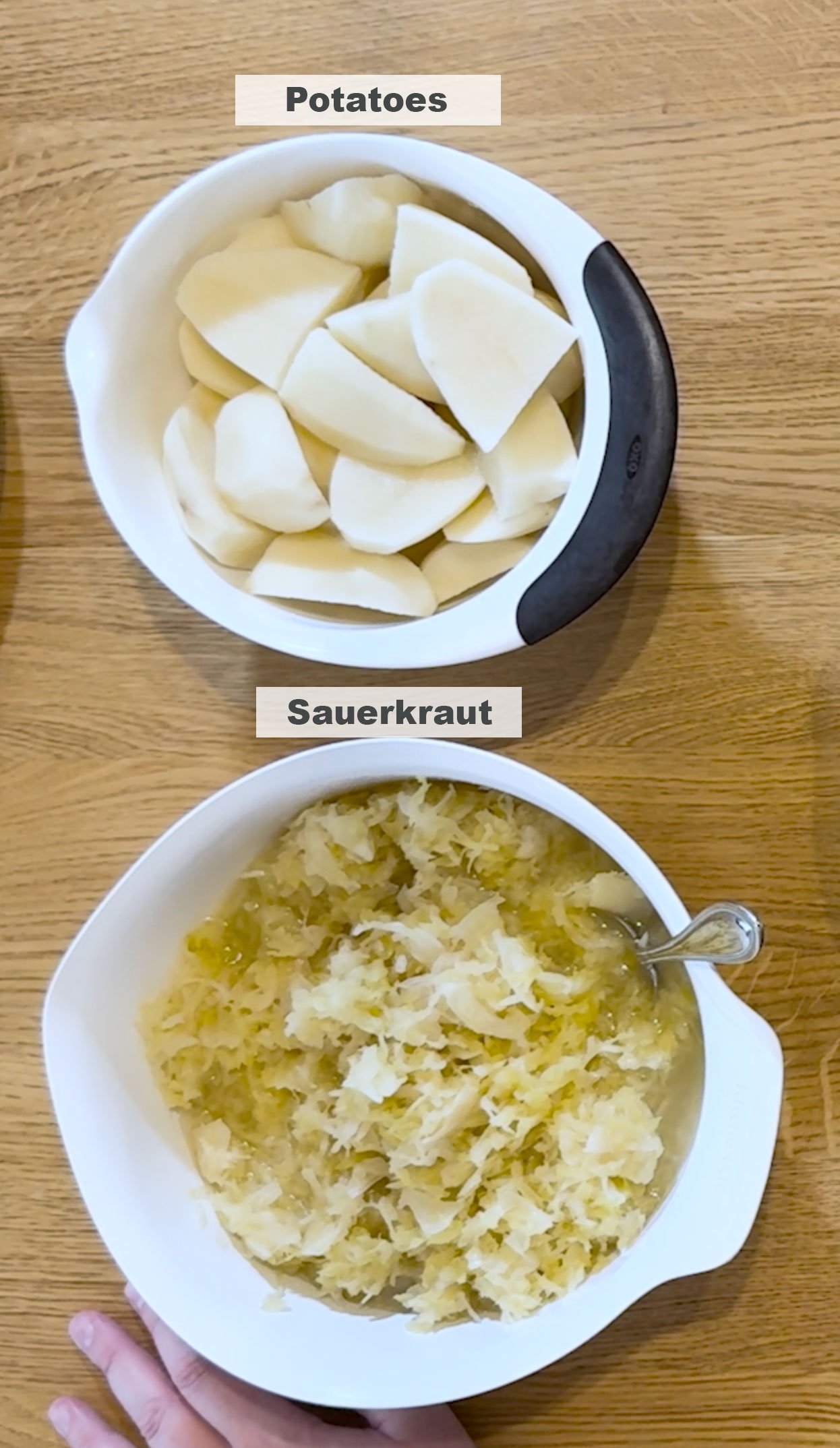 Sauerkrautandsausageingredients1