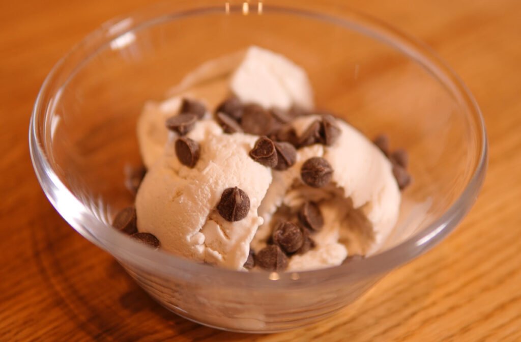 Vanilla Ice Cream Low Carb & Dairy-Free | Ice Cream Maker 5 vanilla ice cream dairy free low carb