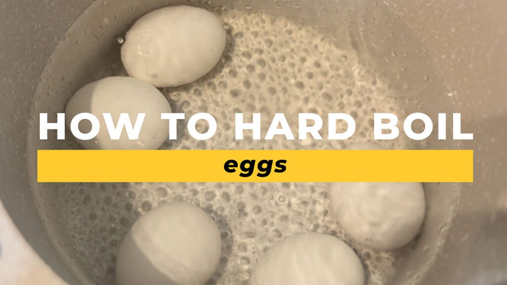Hard Boil Eggs | How To 5 How To Hard Boil Eggs
