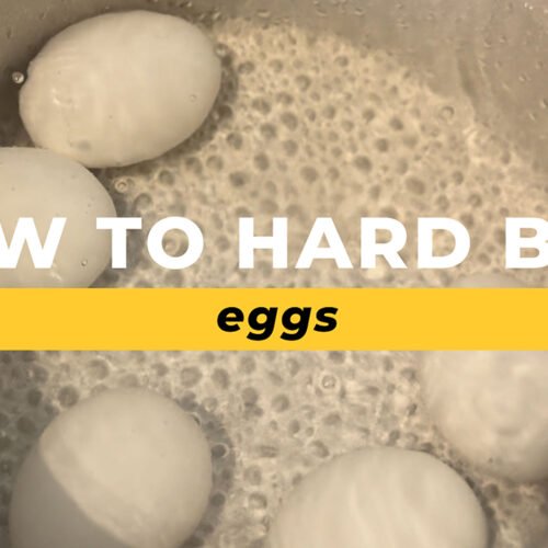 Hard Boil Eggs | How To 6 How To Hard Boil Eggs