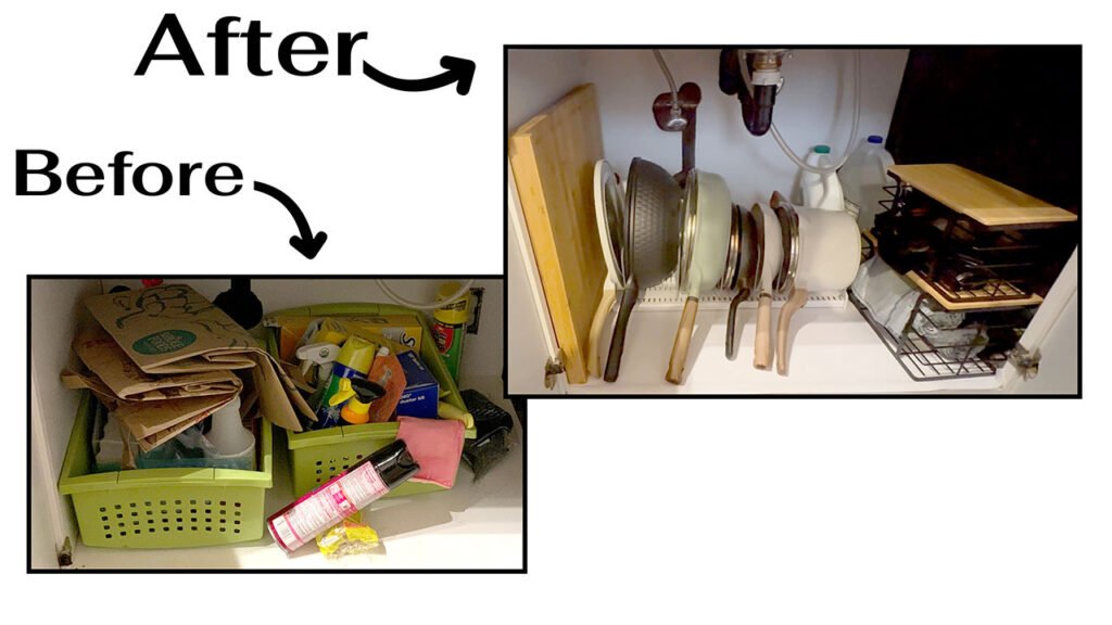 Under Sink Organization | 4 Step System 5 Under Sink Organization Kitchen Sink Cabinet