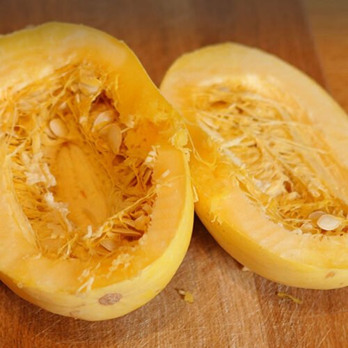 Easily Cut Spaghetti Squash | How To 6 How-To-Cut-Spaghetti-Squash