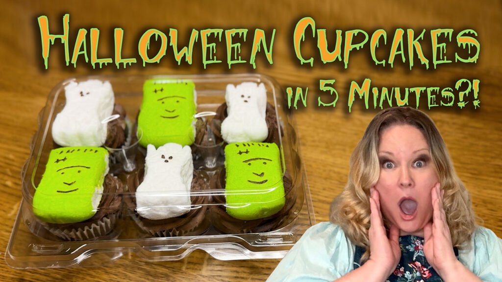 Halloween Cupcakes in 5 Minutes | How To Decorate 5 Halloween Cupcakes How To Decorate in Under 5 Minutes